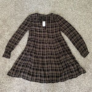 Urban Outfitters plaid dress